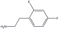 2-(2,4-difluorophenyl)ethanamine Struktur