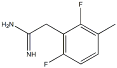 2-(2,6-difluoro-3-methylphenyl)acetamidine Struktur