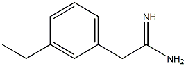 2-(3-ethylphenyl)acetamidine Struktur