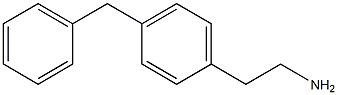 2-(4-benzylphenyl)ethanamine Struktur