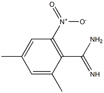 2,4-dimethyl-6-nitrobenzamidine Struktur