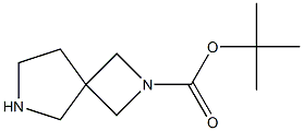 2,6-Diaza-spiro[3.4]octane-2-carboxylic acid tert-butyl ester Struktur