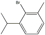 2-bromo-1-isopropyl-3-methylbenzene Struktur