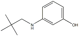 3-(neopentylamino)phenol Struktur