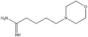 5-morpholinopentanamidine Struktur