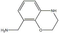 C-(3,4-Dihydro-2H-benzo[1,4]oxazin-8-yl)-methylamine Struktur