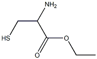 ethyl 2-amino-3-mercaptopropanoate Struktur