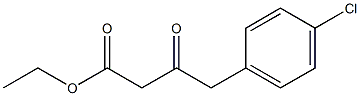 ethyl 4-(4-chlorophenyl)-3-oxobutanoate Struktur