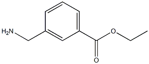 Ethyl-3-(aminomethyl)benzoate Struktur