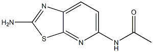 N-(2-aminothiazolo[5,4-b]pyridin-5-yl)acetamide Struktur