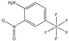 4-Amino-3-nitrophenylsulphur pentafluoride Struktur