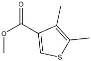 Methyl 4,5-dimethylthiophene-3-carboxylate Struktur