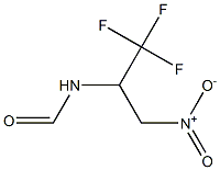 N-(1,1,1-trifluoro-3-nitro-propan-2-yl)formamide Struktur