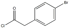 2-(4-bromophenyl)acetyl chloride Struktur