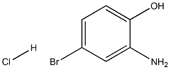 2-Amino-4-bromophenol hydrochloride Struktur