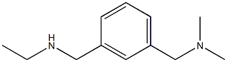 ({3-[(ethylamino)methyl]phenyl}methyl)dimethylamine Struktur