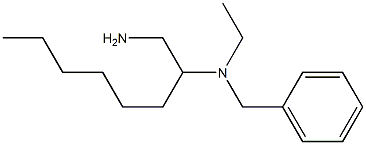 (1-aminooctan-2-yl)(benzyl)ethylamine Struktur