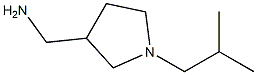 (1-isobutylpyrrolidin-3-yl)methylamine Struktur