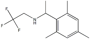 (2,2,2-trifluoroethyl)[1-(2,4,6-trimethylphenyl)ethyl]amine Struktur