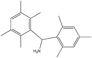 (2,3,5,6-tetramethylphenyl)(2,4,6-trimethylphenyl)methanamine Struktur