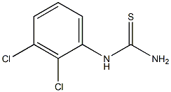 (2,3-dichlorophenyl)thiourea Struktur