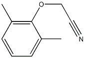 (2,6-dimethylphenoxy)acetonitrile Struktur