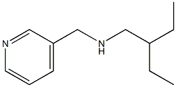 (2-ethylbutyl)(pyridin-3-ylmethyl)amine Struktur