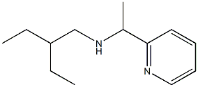 (2-ethylbutyl)[1-(pyridin-2-yl)ethyl]amine Struktur