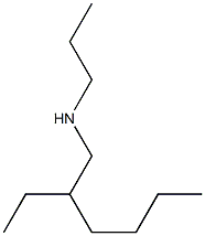 (2-ethylhexyl)(propyl)amine Struktur