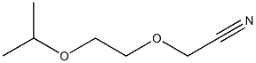 (2-isopropoxyethoxy)acetonitrile Struktur