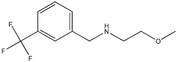 (2-methoxyethyl)({[3-(trifluoromethyl)phenyl]methyl})amine Struktur