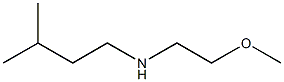 (2-methoxyethyl)(3-methylbutyl)amine Struktur