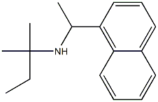 (2-methylbutan-2-yl)[1-(naphthalen-1-yl)ethyl]amine Struktur