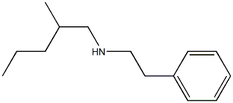 (2-methylpentyl)(2-phenylethyl)amine Struktur