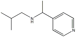 (2-methylpropyl)[1-(pyridin-4-yl)ethyl]amine Struktur