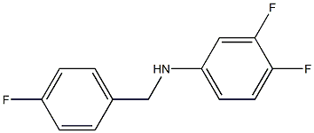 (3,4-difluorophenyl)(4-fluorophenyl)methylamine Struktur