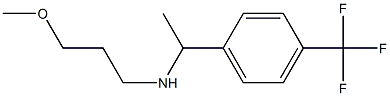 (3-methoxypropyl)({1-[4-(trifluoromethyl)phenyl]ethyl})amine Struktur