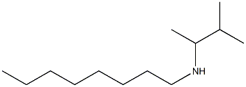 (3-methylbutan-2-yl)(octyl)amine Struktur