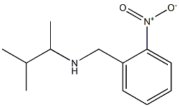 (3-methylbutan-2-yl)[(2-nitrophenyl)methyl]amine Struktur