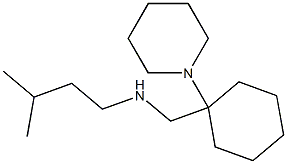 (3-methylbutyl)({[1-(piperidin-1-yl)cyclohexyl]methyl})amine Struktur