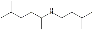 (3-methylbutyl)(5-methylhexan-2-yl)amine Struktur