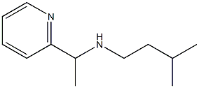 (3-methylbutyl)[1-(pyridin-2-yl)ethyl]amine Struktur