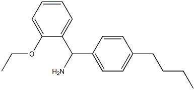 (4-butylphenyl)(2-ethoxyphenyl)methanamine Struktur