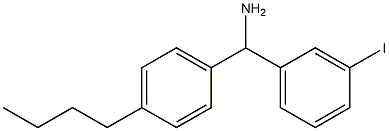 (4-butylphenyl)(3-iodophenyl)methanamine Struktur