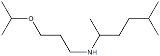 (5-methylhexan-2-yl)[3-(propan-2-yloxy)propyl]amine Struktur