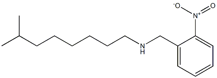 (7-methyloctyl)[(2-nitrophenyl)methyl]amine Struktur