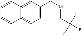 (naphthalen-2-ylmethyl)(2,2,2-trifluoroethyl)amine Struktur