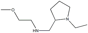 [(1-ethylpyrrolidin-2-yl)methyl](2-methoxyethyl)amine Struktur