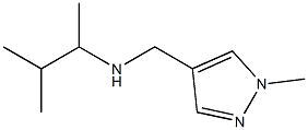 [(1-methyl-1H-pyrazol-4-yl)methyl](3-methylbutan-2-yl)amine Struktur