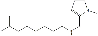 [(1-methyl-1H-pyrrol-2-yl)methyl](7-methyloctyl)amine Struktur